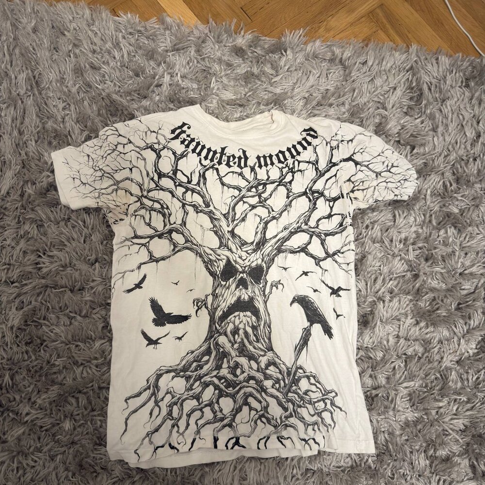 Haunted Mound White T shirt